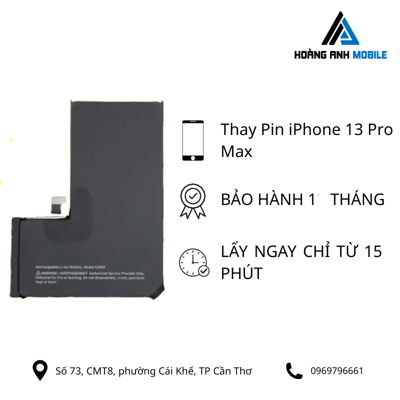 Thay Pin iPhone 13 Pro Max