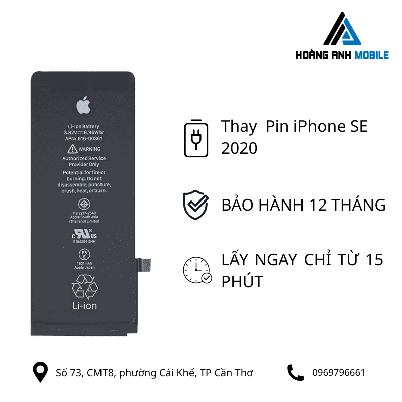 Thay Pin iPhone SE 2020