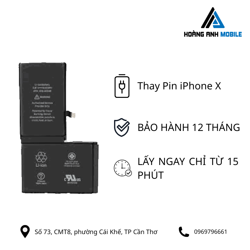 Thay Pin iPhone X