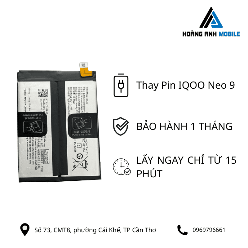 Thay Pin IQOO Neo 9