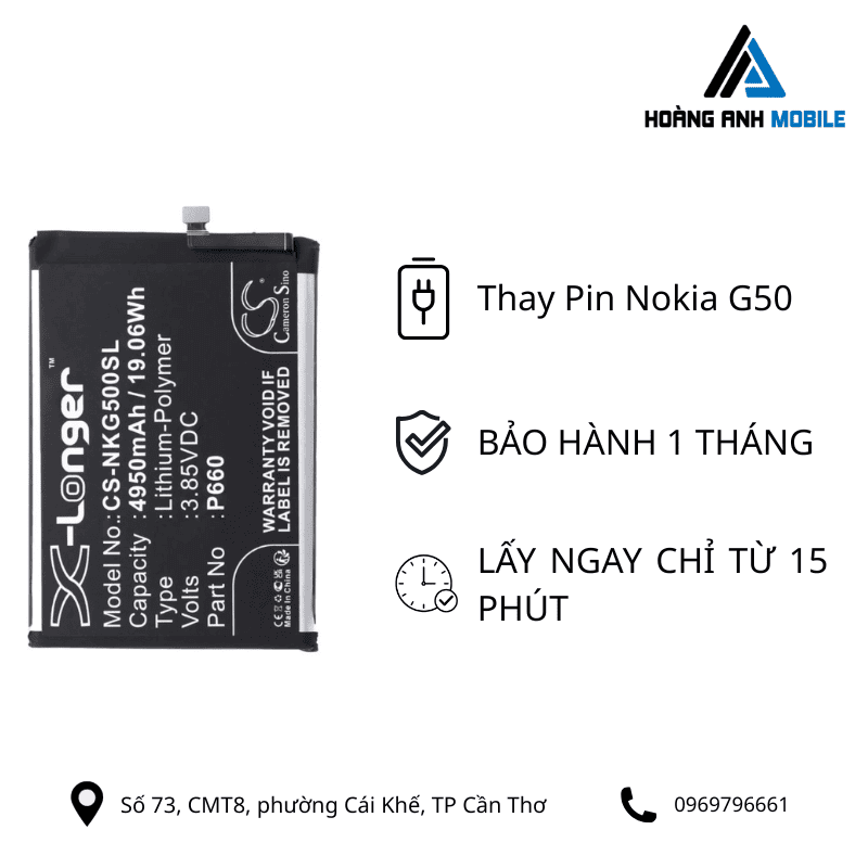 Thay Pin Nokia G50