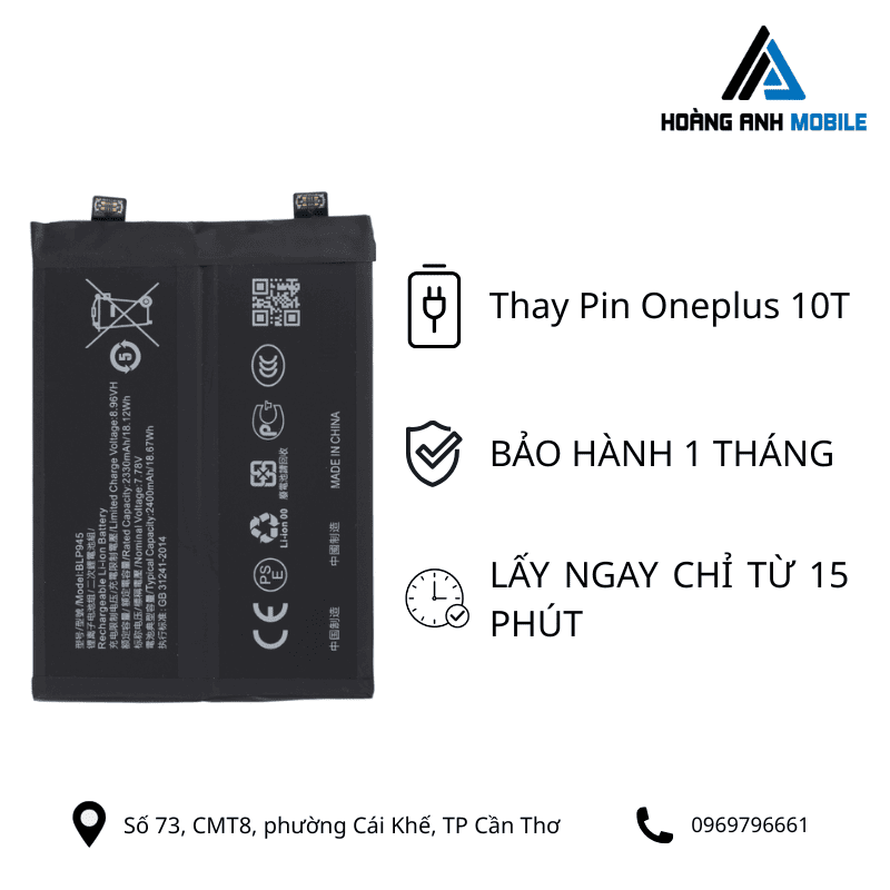 Thay Pin Oneplus 10T