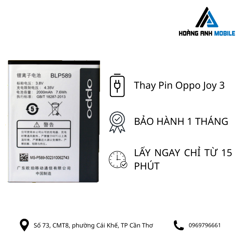 Thay Pin Oppo Joy 3