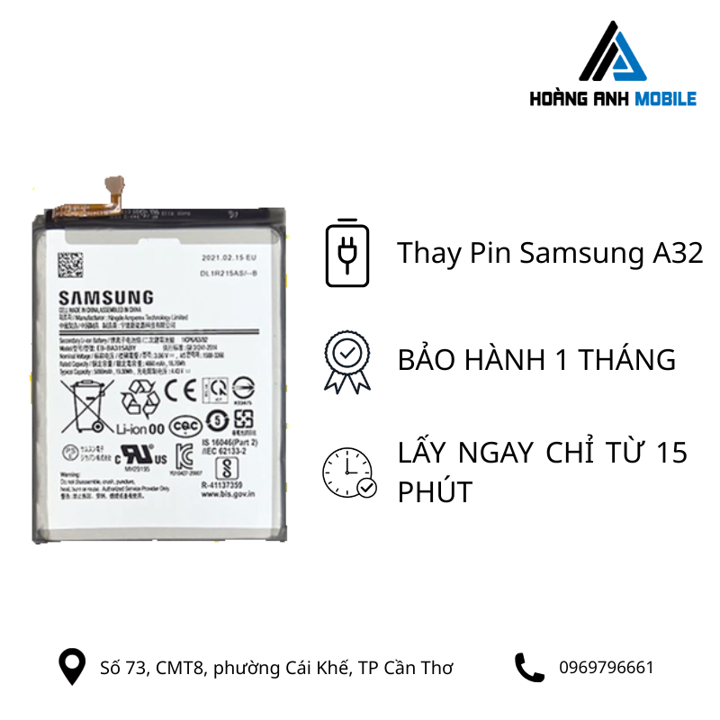 Thay Pin Samsung A32