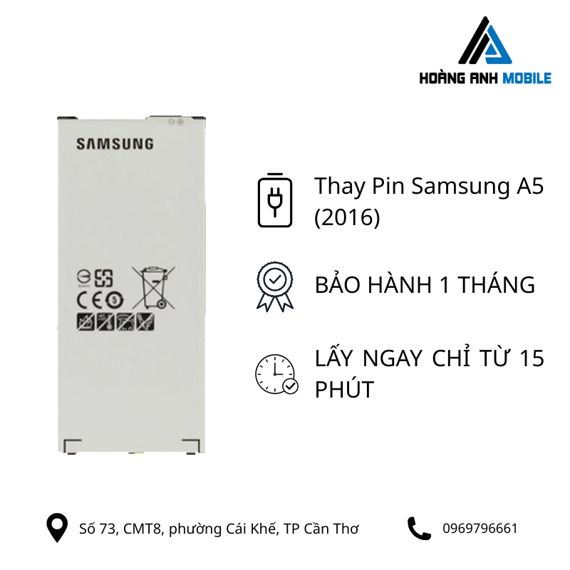 Thay Pin Samsung A5 (2016)