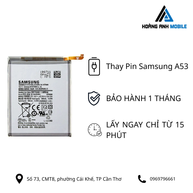 Thay Pin Samsung A53