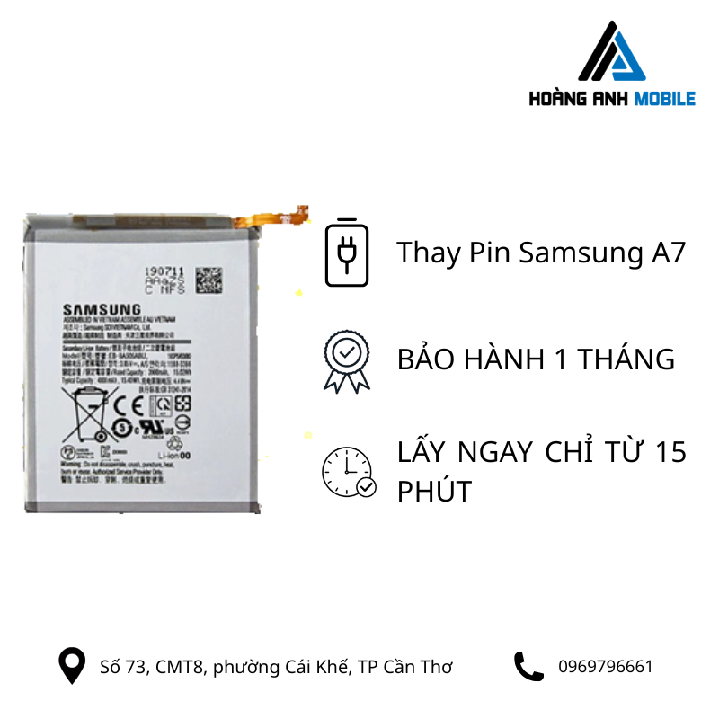 Thay Pin Samsung A7