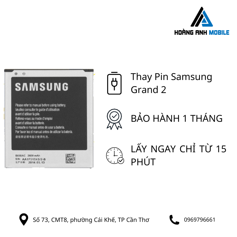 Thay Pin Samsung Grand 2