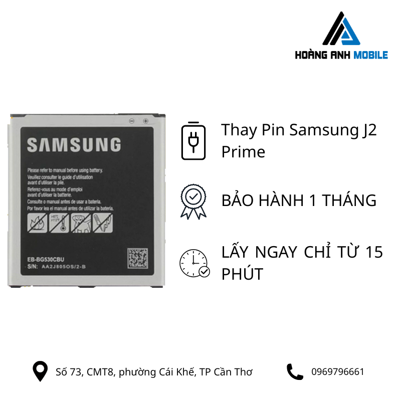 Thay Pin Samsung J2 Prime