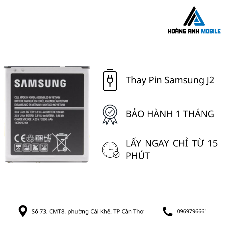 Thay Pin Samsung J2
