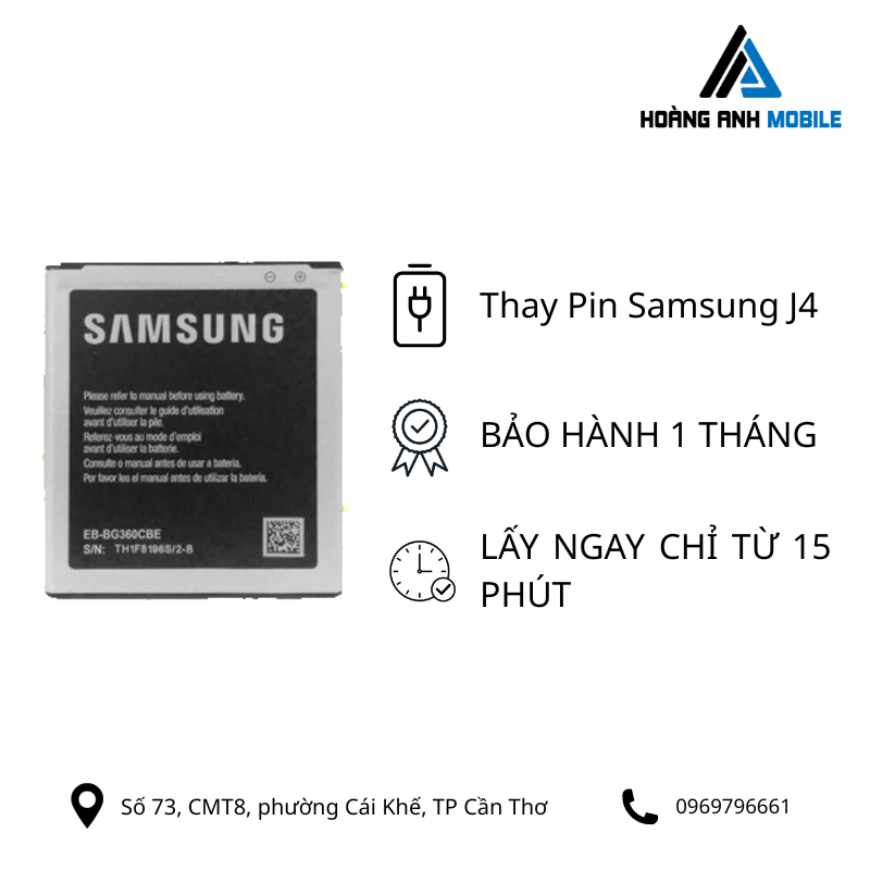 Thay Pin Samsung J4