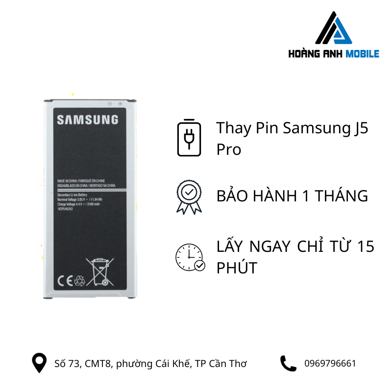 Thay Pin Samsung J5 Pro