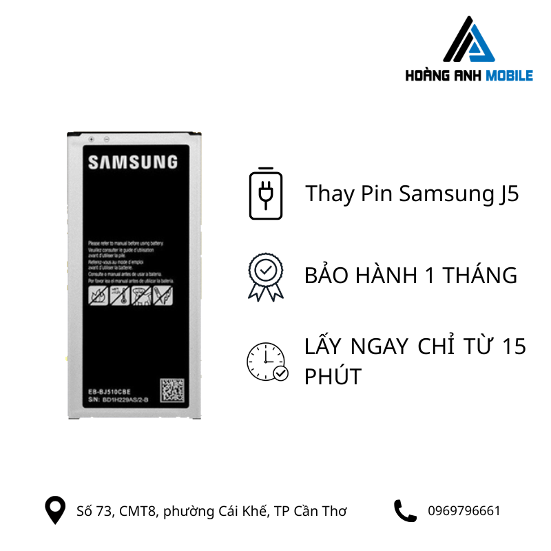 Thay Pin Samsung J5