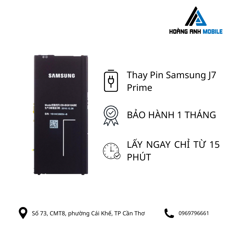 Thay Pin Samsung J7 Prime