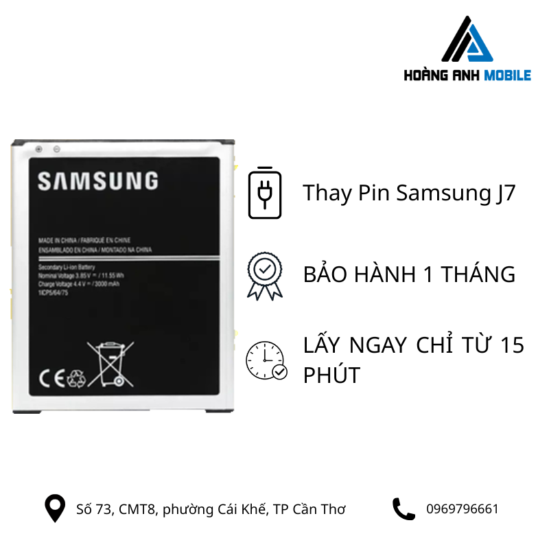 Thay Pin samsung J7