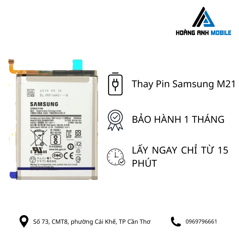 Thay Pin Samsung M21
