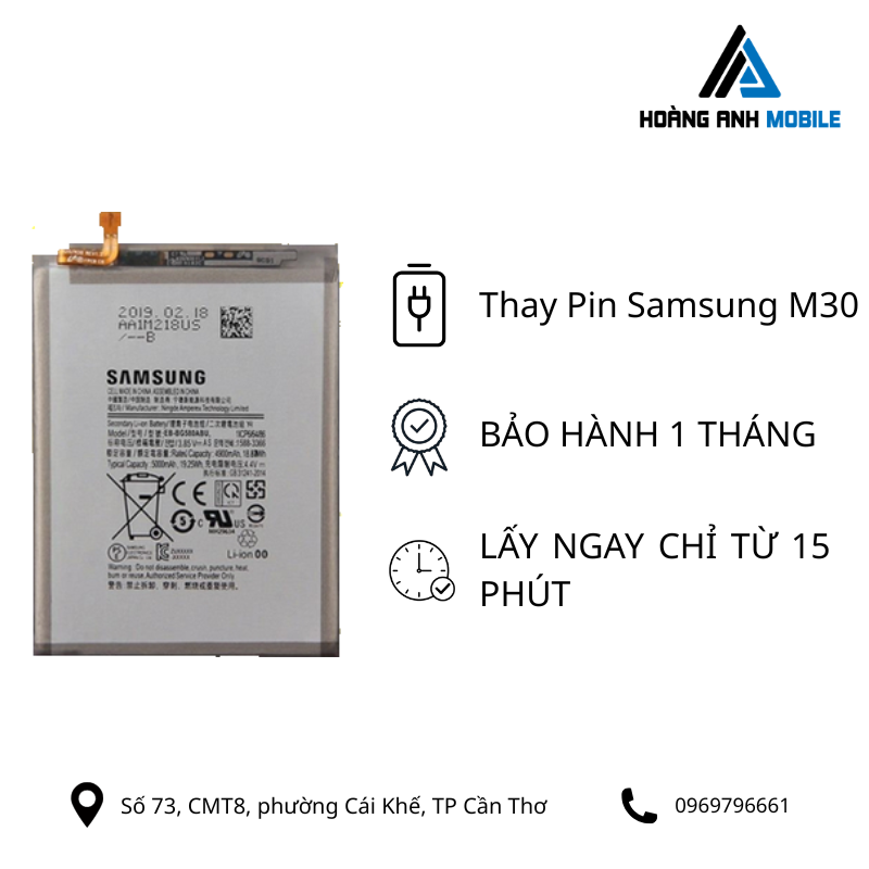 Thay Pin Samsung M30