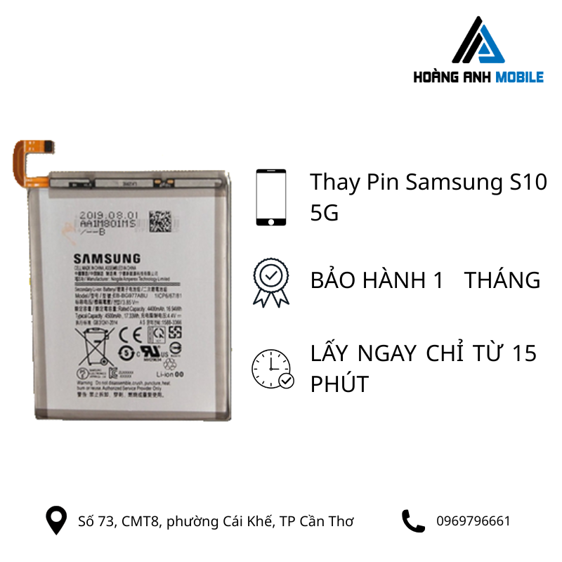 Thay Pin Samsung S10 5G