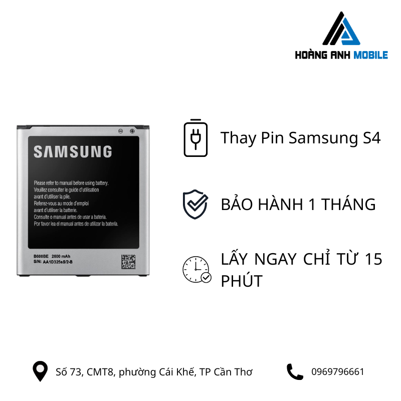 Thay Pin Samsung S4