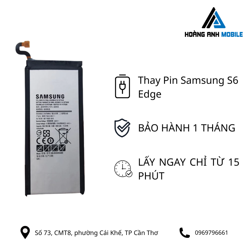 Thay Pin Samsung S6 Edge