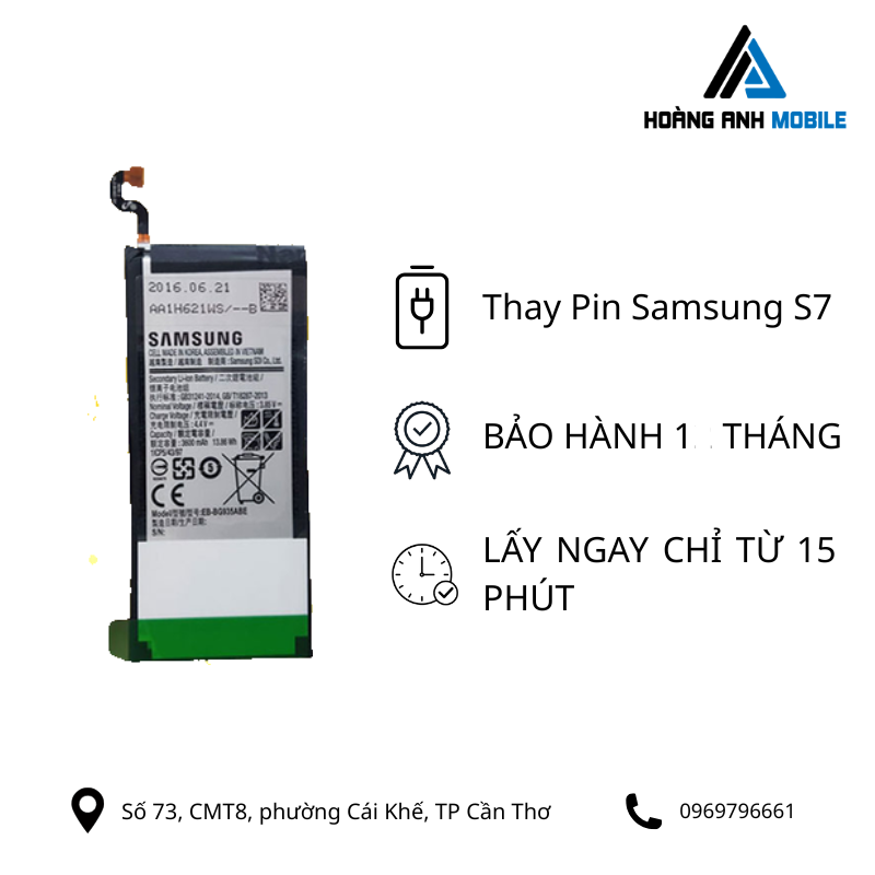 Thay Pin Samsung S7