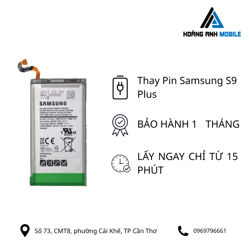 Thay Pin Samsung S9 Plus