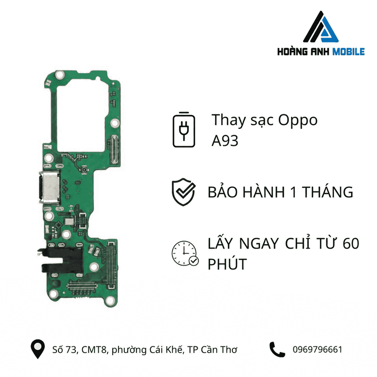 Thay sạc Oppo A93