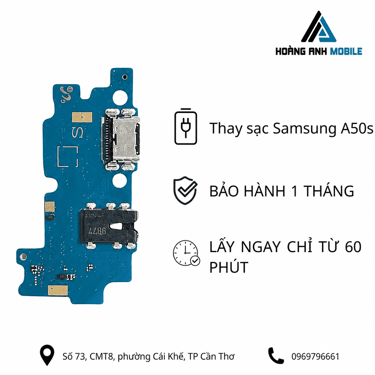 Thay sạc Samsung A50s