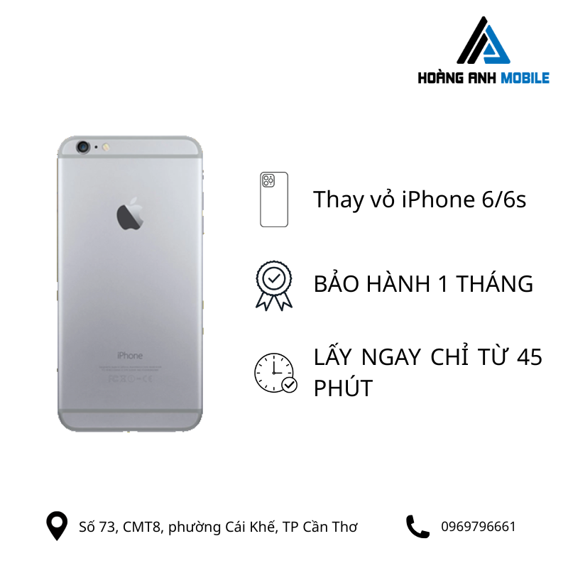 Thay vỏ iPhone 6/6s