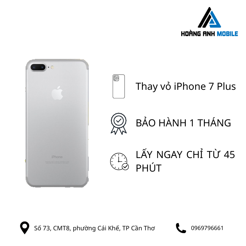 Thay vỏ iPhone 7 Plus