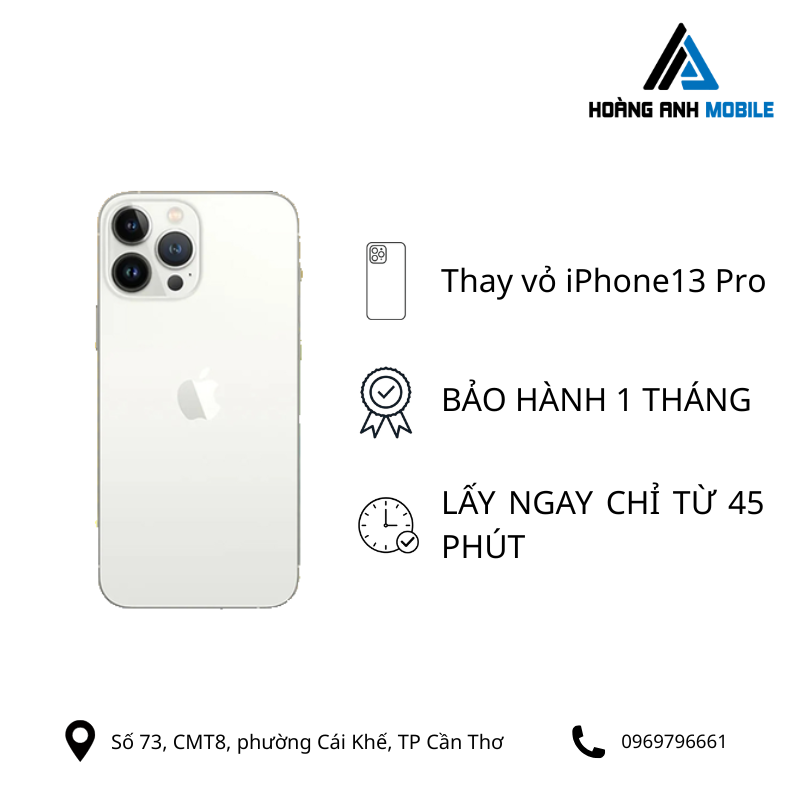 Thay vỏ iPhone 13 Pro