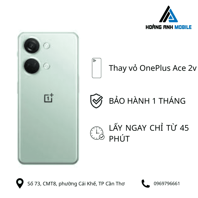 Thay vỏ OnePlus Ace 2v