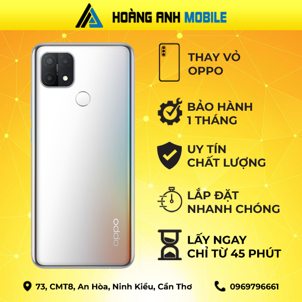 Thay vỏ Oppo A15s