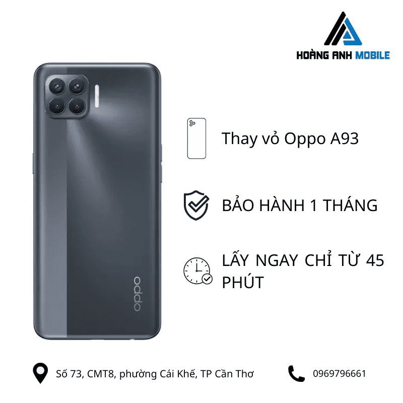 Thay vỏ Oppo A93