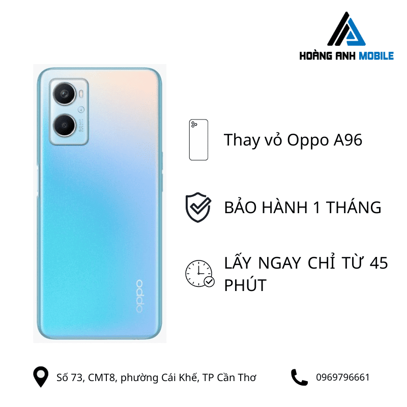 Thay vỏ Oppo A96