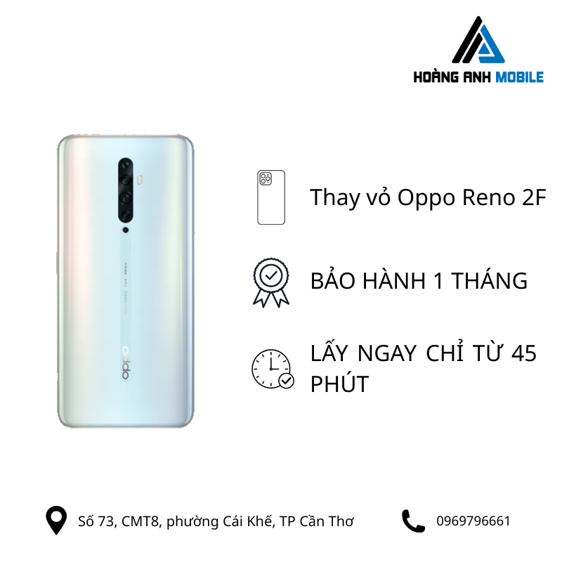Thay vỏ OPPO Reno 2F