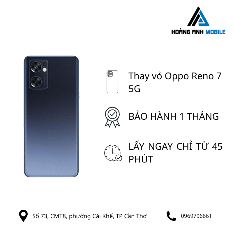 Thay vỏ OPPO Reno 7 5G