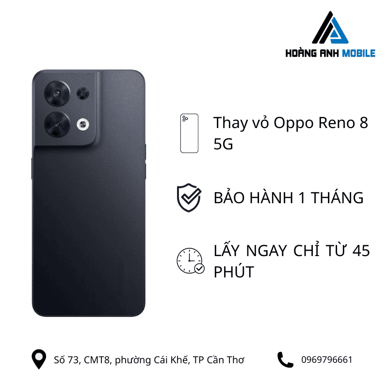 Thay vỏ Oppo Reno 8 5G