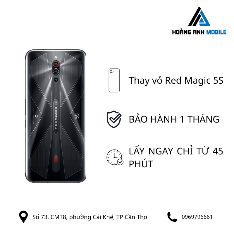 Thay vỏ Red Magic 5S
