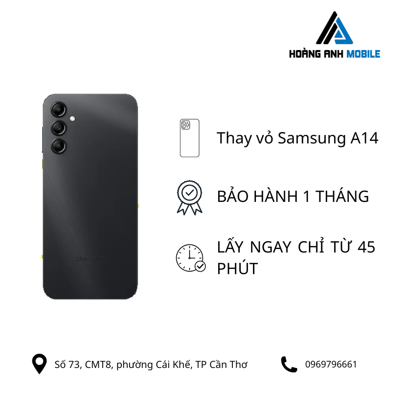 Thay vỏ Samsung A12
