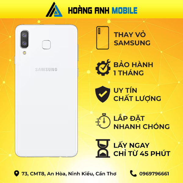 Thay vỏ Samsung A8 Star