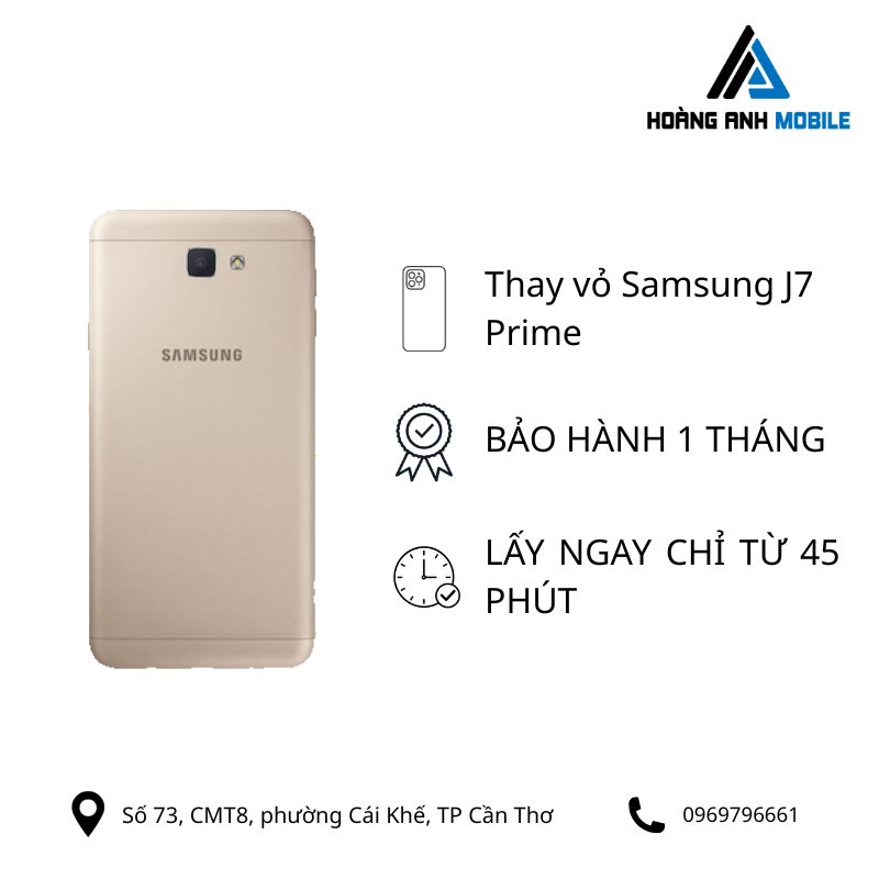 Thay vỏ Samsung J7 Prime