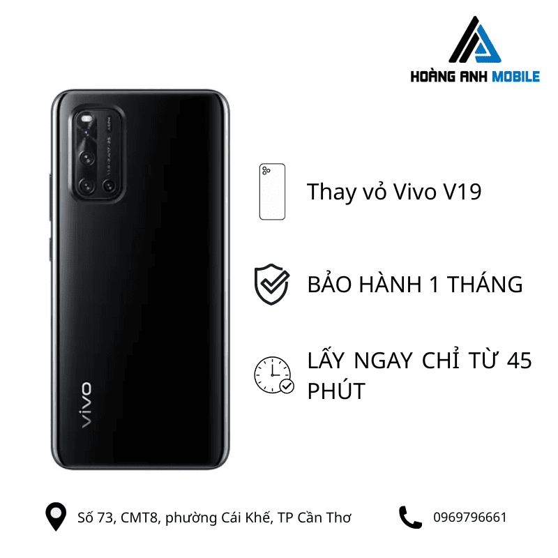 Thay vỏ Vivo V19