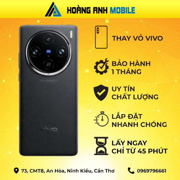 Thay vỏ Vivo X100s Pro