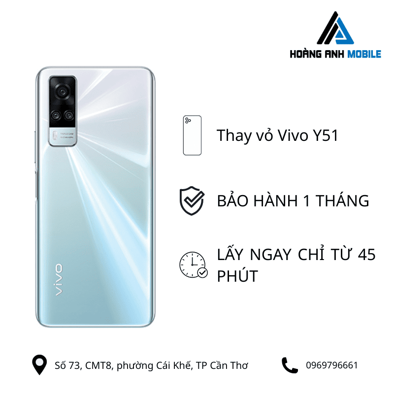 Thay vỏ Vivo Y51