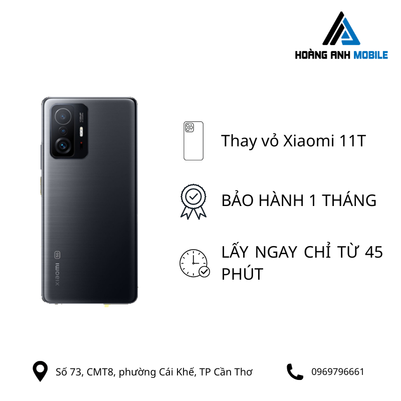 Thay vỏ Xiaomi 11T