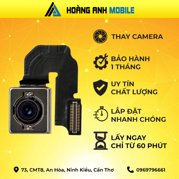 Thay Home/Camera trước/Camera sau/Cáp loa trong/Cáp loa ngoài/Sạc iPhone 6