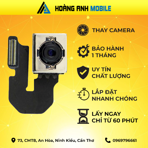 Thay Home/Camera trước/Camera sau/Cáp loa trong/Loa ngoài/Thay sạc/Thay dây nguồn iPhone 6s pLus