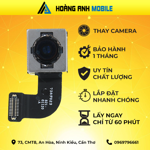 Thay Home/Camera trước/Camera sau/Cáp loa trong/Sạc/Dây nguồn iPhone 8