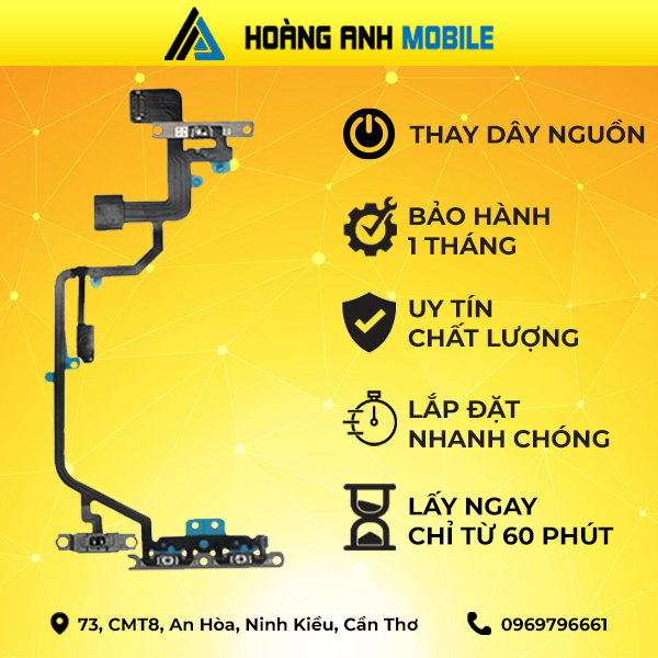 Thay Camera trước/Camera sau/Cap FaceID/Cap loa trong/Loa ngoài/Sạc/Dây nguồn iPhone Xr